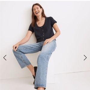 Madewell Linden Scoop Sweater Tee